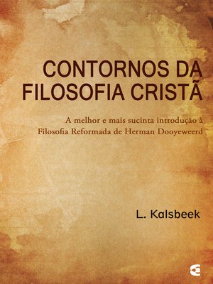 cover image of Contornos da filosofia cristã